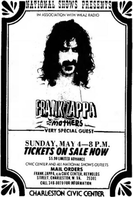 04/05/1975Civic Center, Charleston, WV